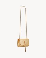 YSL KATE SMALL TASSEL IN METALLIC LEATHER - Image 3